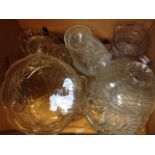 BOX OF GLASSWARE RFO