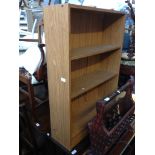 AN OPEN BOOKCASE