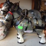 THREE POT SHIRE HORSES E4