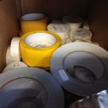 BOX OF ADHESIVE TAPES INCLUDING METAL BACKED TAPE