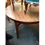 ROUND TEAK DINING TABLE