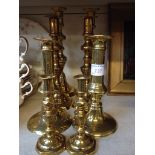 BRASS CANDLESTICKS K4