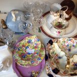 VARIOUS CHINA AND GLASS L2