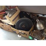 4 BOXES OF KITCHENWARE