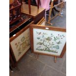 2 TAPESTRY FIRE SCREEN