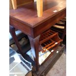 A TABLE WITH CABRIOLE LEGS