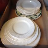 BOX OF PLATES J1