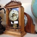 TWO MANTEL CLOCKS G5