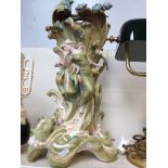 CONTINENTAL PORCELAIN FIGURE VASE 8CM M5