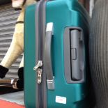 SUITCASE (GREEN - HARD SHELL)