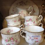 PARAGON VICTORIANA ROSE CHINA TEAWARE K4