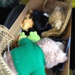 BOX OF SOFT TOYS