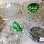 SELECTION OF GLASSWARE F3