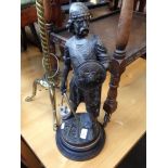 SPELTER FIGURE. H56CM