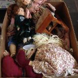 BOX OF DOLLS