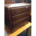 CHEST OF THREE DRAWERS