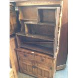 OAK DRESSER. W92CM