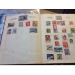 ASTRAL STAMP ALBUM AND OTHER STAMPS C