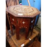 INDIAN FOLDING TABLE. W36CM