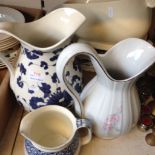 POTTERY JUGS AND BOWLS H1