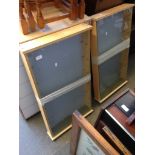 A PAIR OF DISPLAY CABINETS