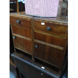 A PAIR OF BEDSIDE CABINETS
