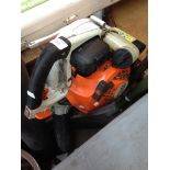 A STIHL PETROL BLOWER