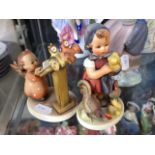 TWO HUMMEL FIGURES C