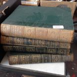 HUTCHINSON'S STORY OF BRITISH NATION FOUR VOLUMES LTO