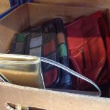 BOX OF HAND BAGS