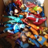 BOX OF PLASTIC THUNDERCAT FIGURES D2