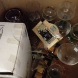 BOX OF GLASS ETC. RFI