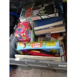 A CRATE OF BOXED GAMES ETC