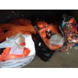 5 BAGS OF HI-VIS CLOTHING/WORKWEAR - TROUSERS, JACKETS, POLO SHIRTS