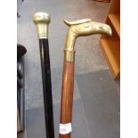 TWO WALKING STICKS