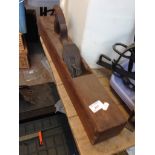 A LARGE WOOD PLANE