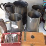 MARTINS BANK AND PEWTER TANKARDS G3