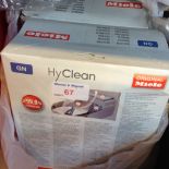 BAG OF BOXED MIELE VACUUM CLEANER BAGS