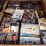 BOX OF MUSIC CASSETTES