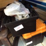 2 SMALL TOOL BOXES WITH TOOLS