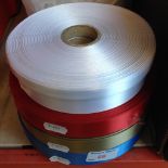 5 REELS OF SILK RIBBON