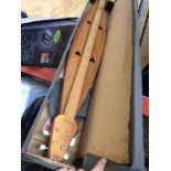 A dulcimer with box