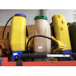 3 KNAPSACK SPRAYERS