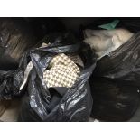 LARGE QUANTITY OF BAGS OF CLOTHING AND BEDDING