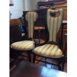 TWO NURSING CHAIRS