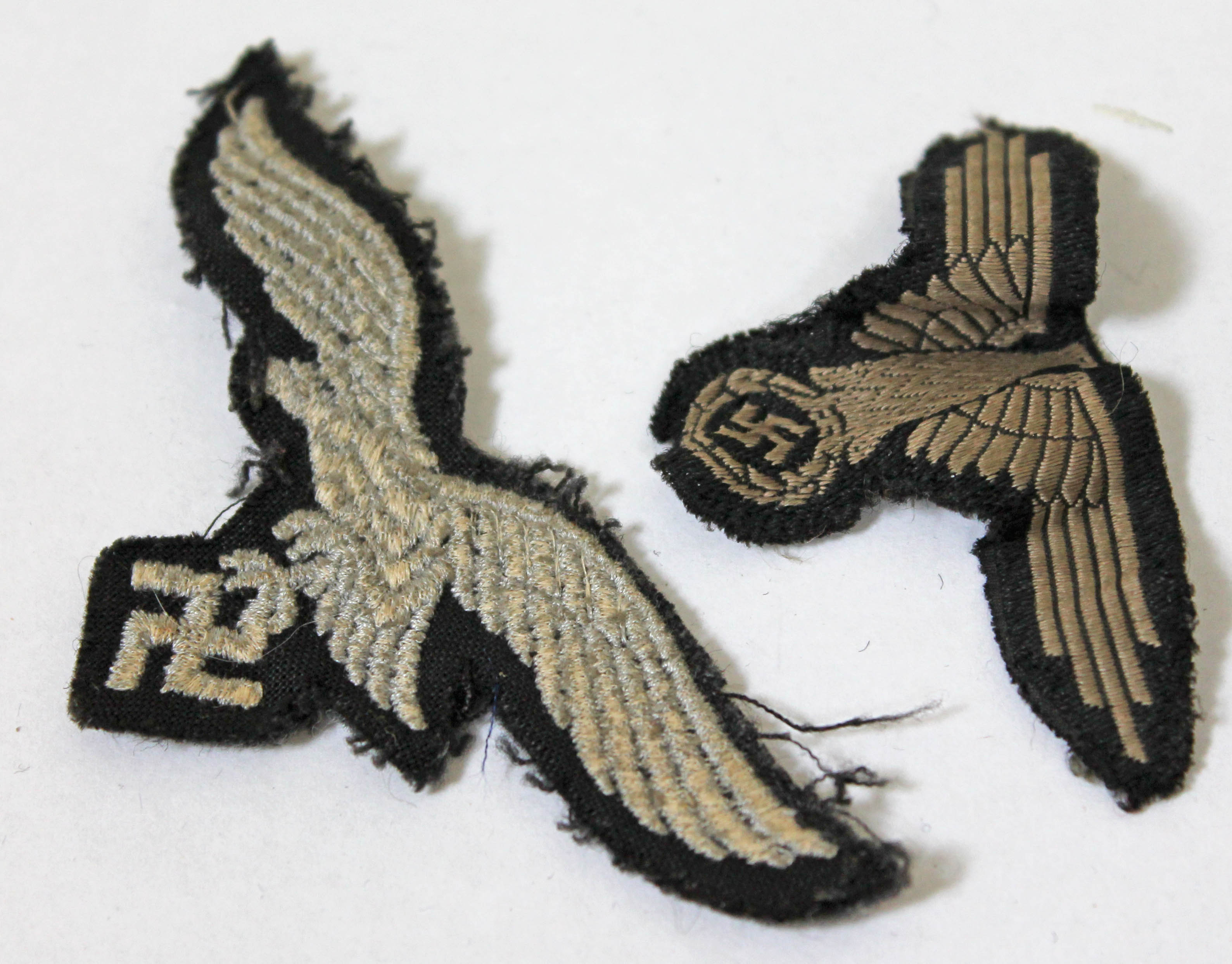 German WWII Nazi medals and badges including an eastern front medal. - Image 2 of 3