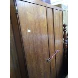 A TEAK WARDROBE