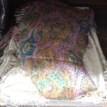 BOX OF SHAWLS