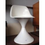 PLASTIC RETRO TUB CHAIR. W48CM