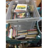 2 BOXES OF CDs